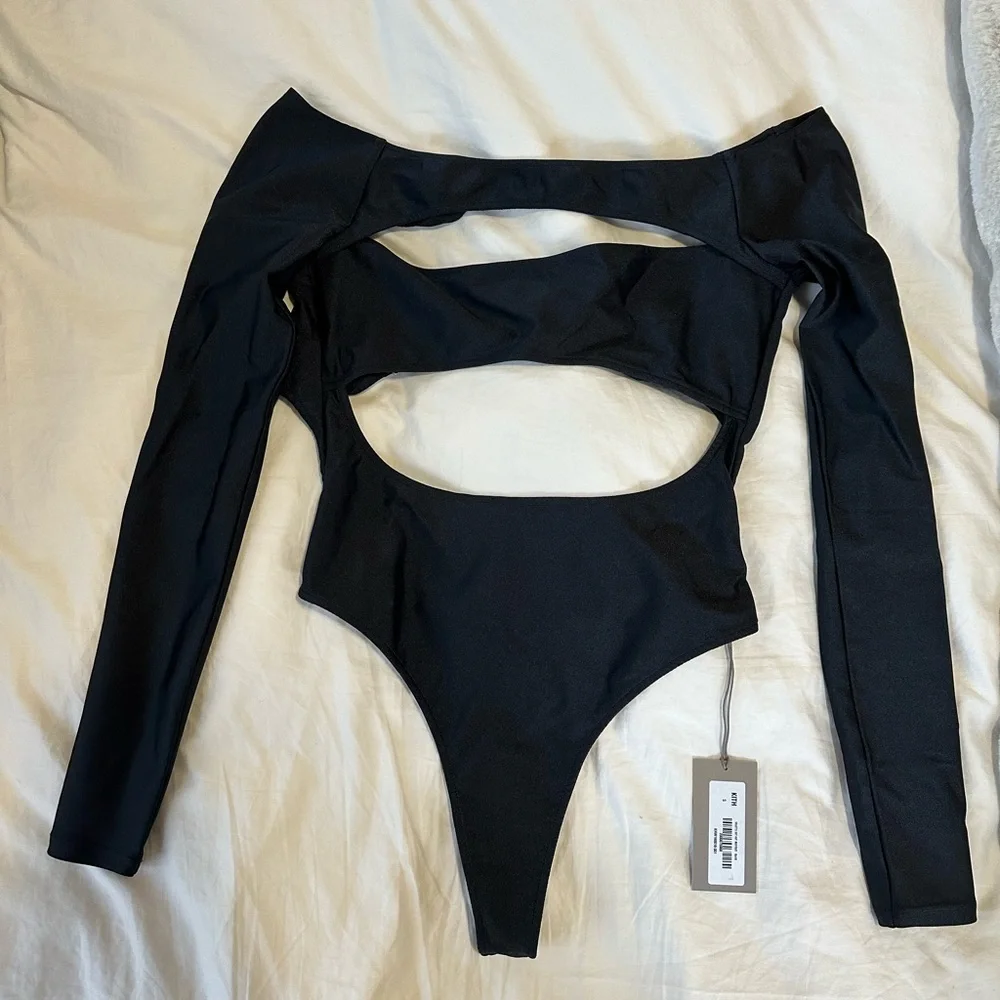 Kith Black Cutout Bodysuit - Picture 5 of 6